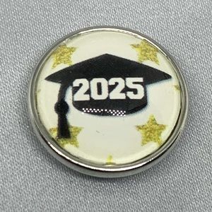 SALE - Class of 2025 Snap Button Charm - Oh Snap!
